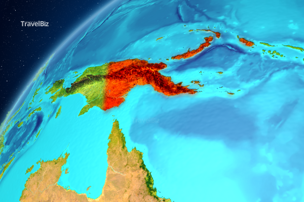 Vị trí Papua New Guinea